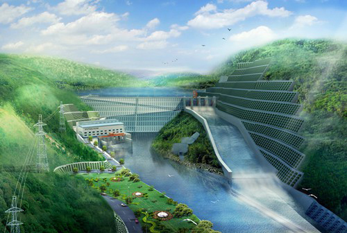 额济纳老挝南塔河1号水电站项目